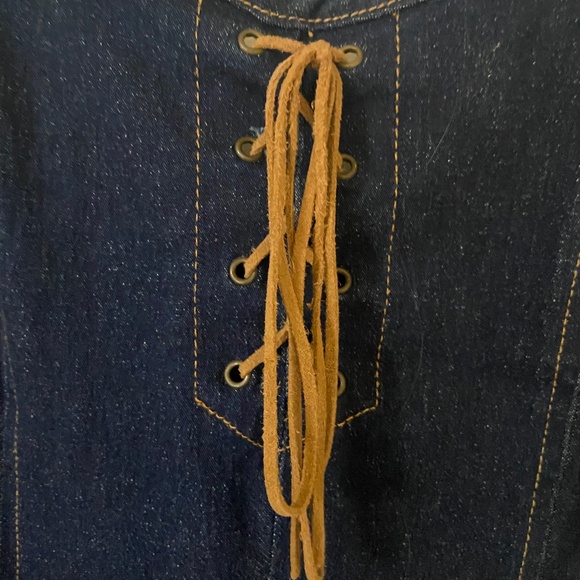 Denim Mini Dress - Picture 3 of 3